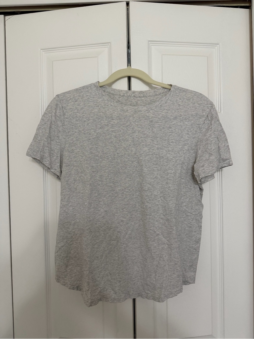 lululemon athletica Light Heather Gray Short Sleeve Crew Tee *INCLUDES 2 SHIRTS*